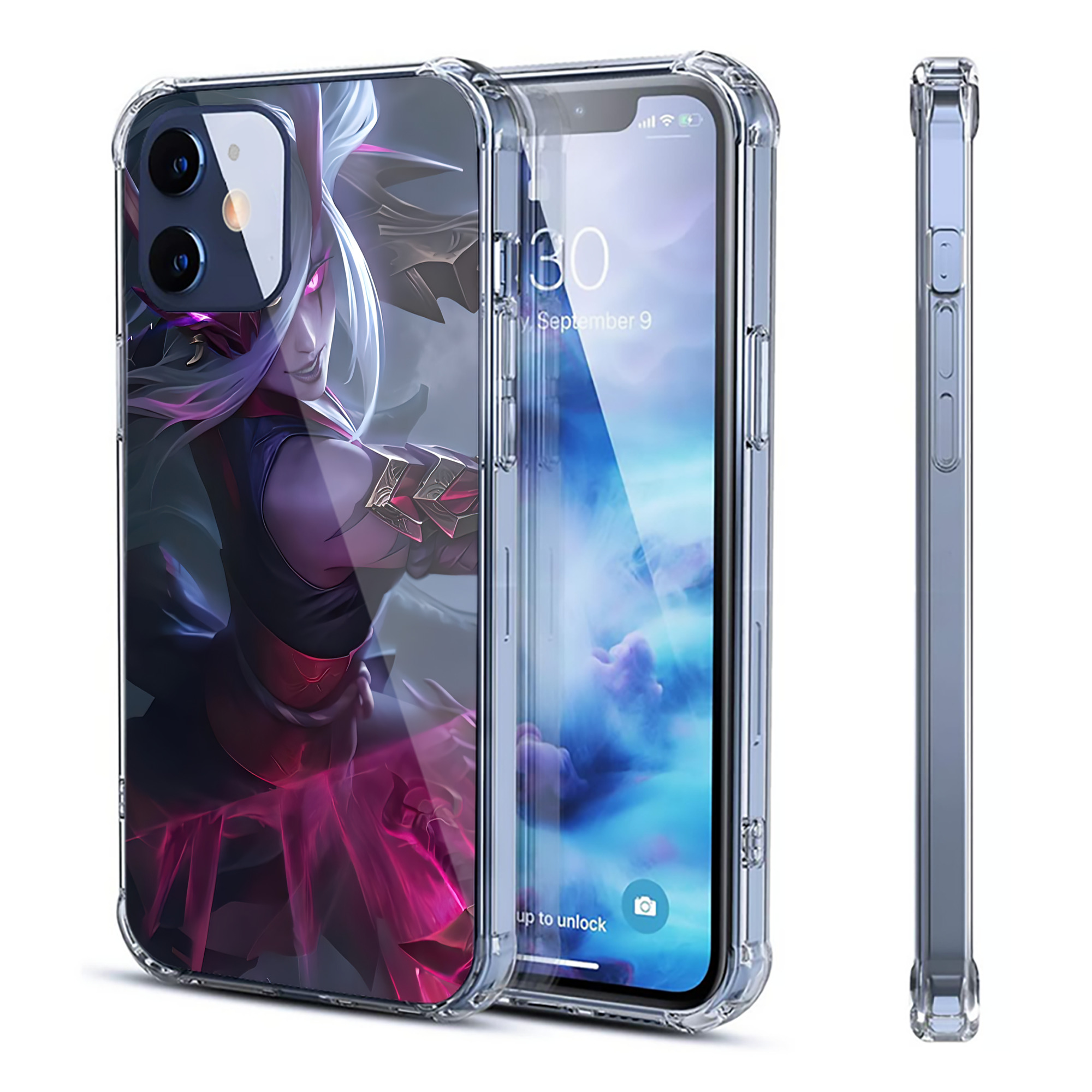（画像用） リーグ・オブ・レジェンド League of Legends LOL 【iPhone 12シリーズ対応】透明スマホケース（クリアソフトケース）